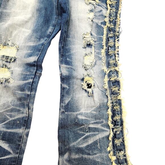 THRT DENIM-LUCAS-STRAIGHT LEG JEANS SIZE 40 - Picture 7 of 15